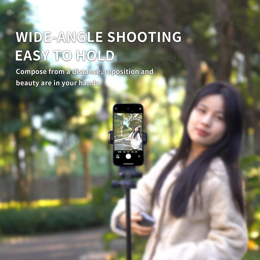 Magnetic Selfie & Livestream Mirror: Multi-angle Phone Screen Reflector