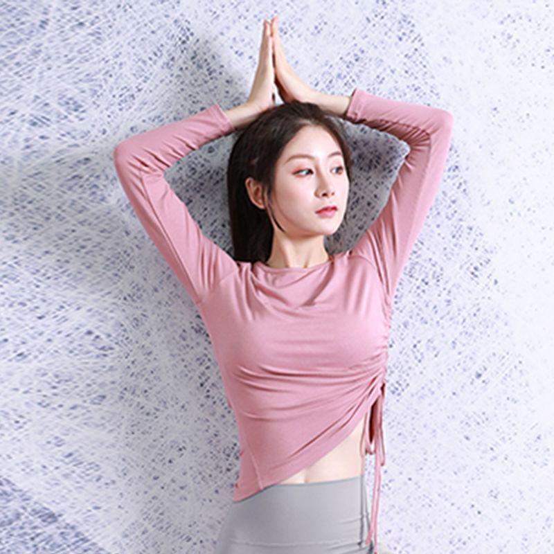 Damen Premium Modal Schnelltrocknendes Langarm Yoga & Laufen Fitness Set - Herbstkollektion