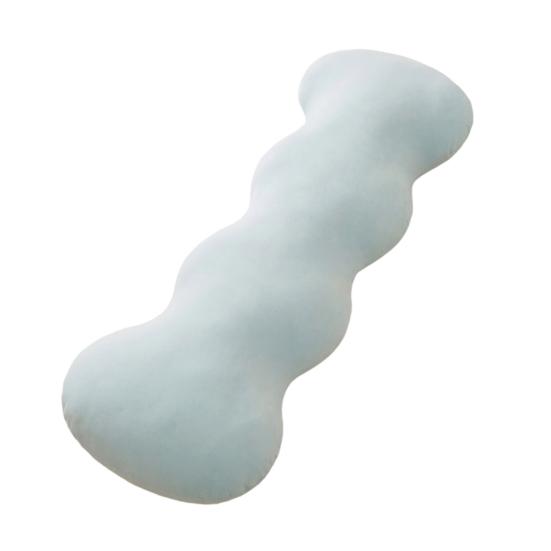 Adults Pea Pods Body Pillow Ice Silk Full Body Support Sleeping Pillow Ergonomic Soft Washable Cover Long Pillow for Side Sleepers