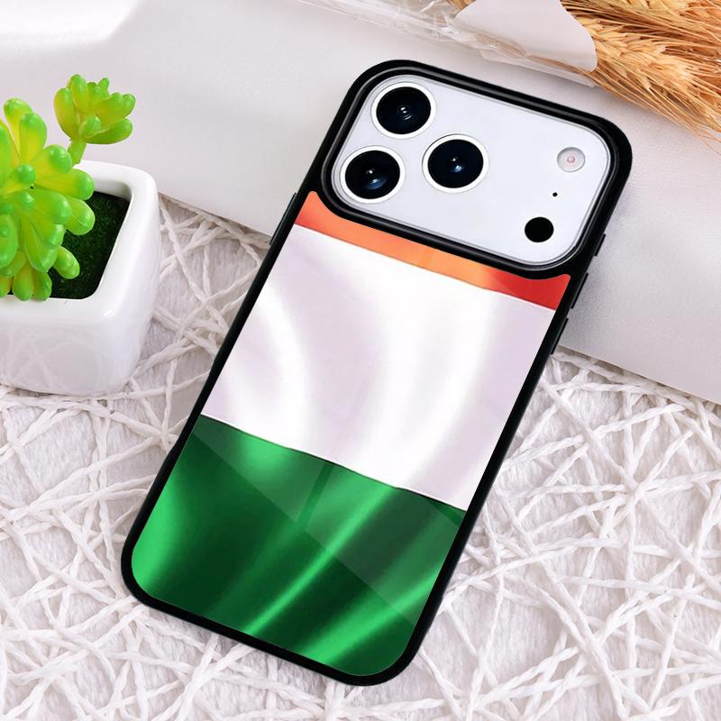 Silk Flags Eire Shockproof Phone Case for iPhone 17 Air 16e 15 11 12 14 13 Pro Max Cover Coque