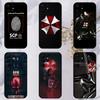 Umbrella Corporation Handyhülle Für Samsung S23,23,22,30,21,10,9,Note20 Ultra,Lite,Ultra,5G,Plus,FE,Schwarze Weiche Hülle