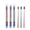 Genuine Muke M1710 Straw Fiber Soft Spiral Bristle Toothbrush, Adult Soft Bristle, Single Pack