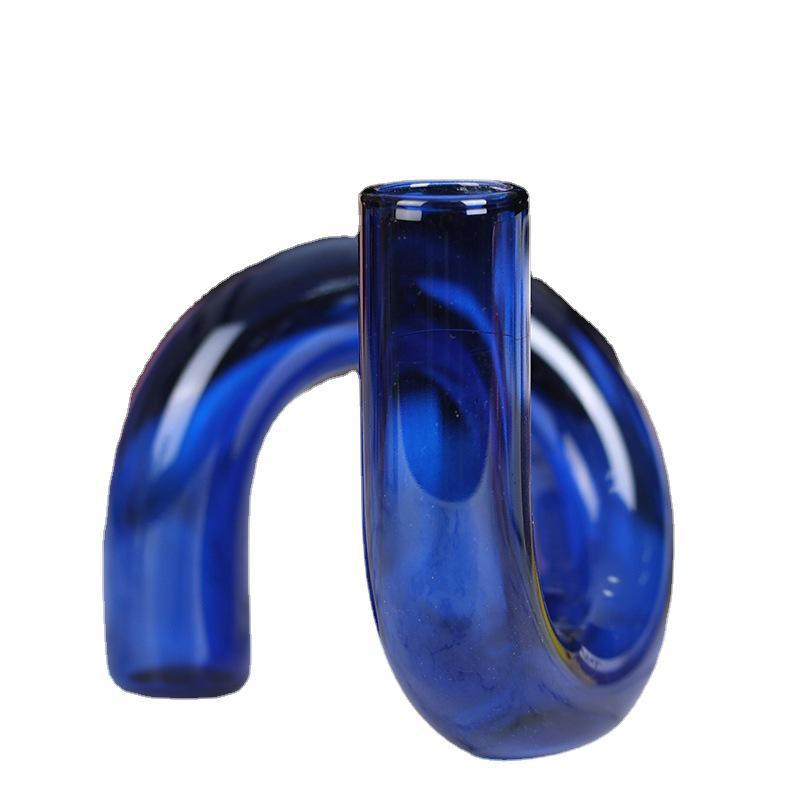 Special-shaped Glass Vase - Creative Nordic Hydroponic Decor for Living Room & Restaurant