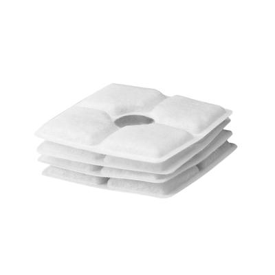 4/6/8/12 Pcs Activated Carbon Replace Filter Triple Filtration Cat Water Fountain Filters for Pet Cat Dog Fountain Dispenser