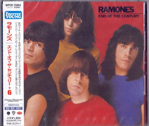 

CD RAMONES - End Of The Century WPCR75064 WARNER BROS 2005 Japan Rock Used