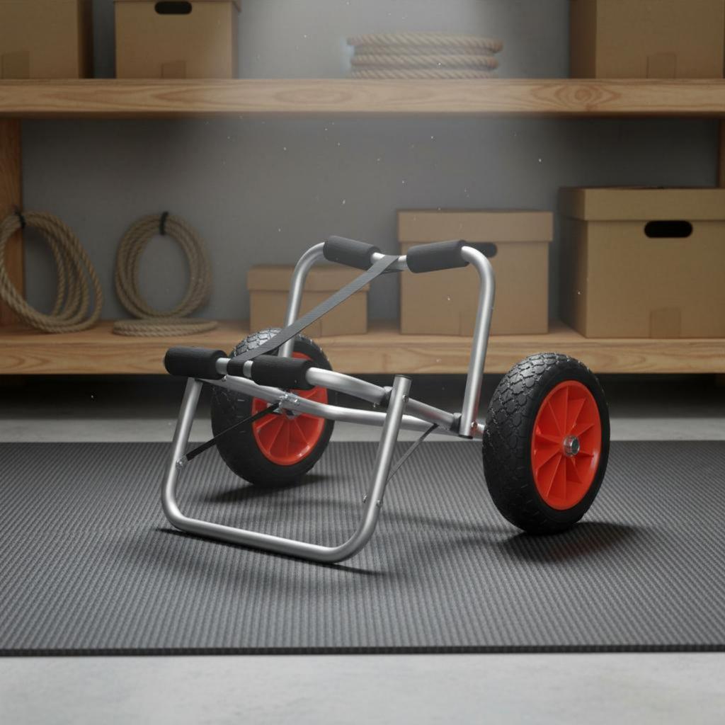 Sup Trolley Aluminum Alloy Kayak Transport Trolley Kayak Trolley High Load Capacity Watercraft Trolley Heavy Duty For Beach