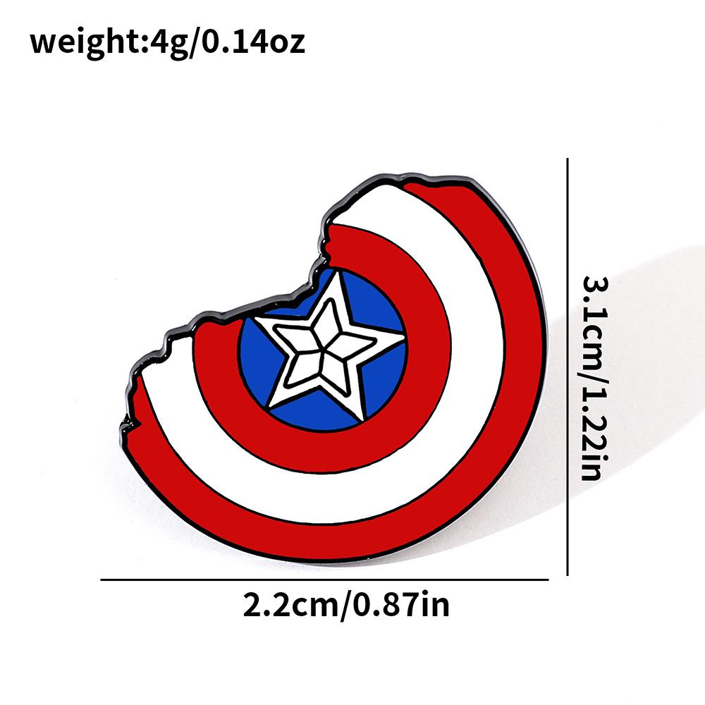 Cartoon adorable Square Trousers Enamel Lapel Pins Cartoon Character Collectible Badges Adorable Children's Present Jewelry designed for Backpacks
