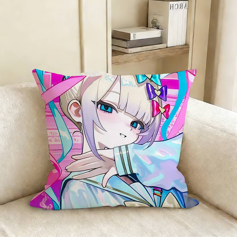 

Needy Streamer Overload Pillow Case Living Room Sofa Cushion Cover Suitable For Home Bedroom Room Decoration 30x30cm
