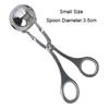 Kitchen Accessories Gadgets Meatball, Fish Ball, Rice Ball Making Mold Form Tool for Cuisine, Stainless Steel Clip