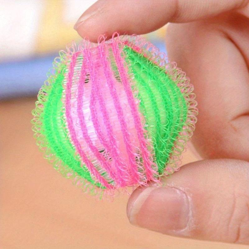 6pcs Washing Machine Hair Remover Laundry Ball Fluff Cleaning Lint Fuzz Grab
