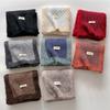 beige scarf autumn and winter women's plush atmosphere shawl with dual-purpose warm neck protection