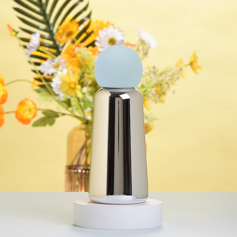 

304 Stainless Steel Thermos Cup 350Ml Electroplated Creative Student Children S Portable Outdoor Sports Water Cup 350ml