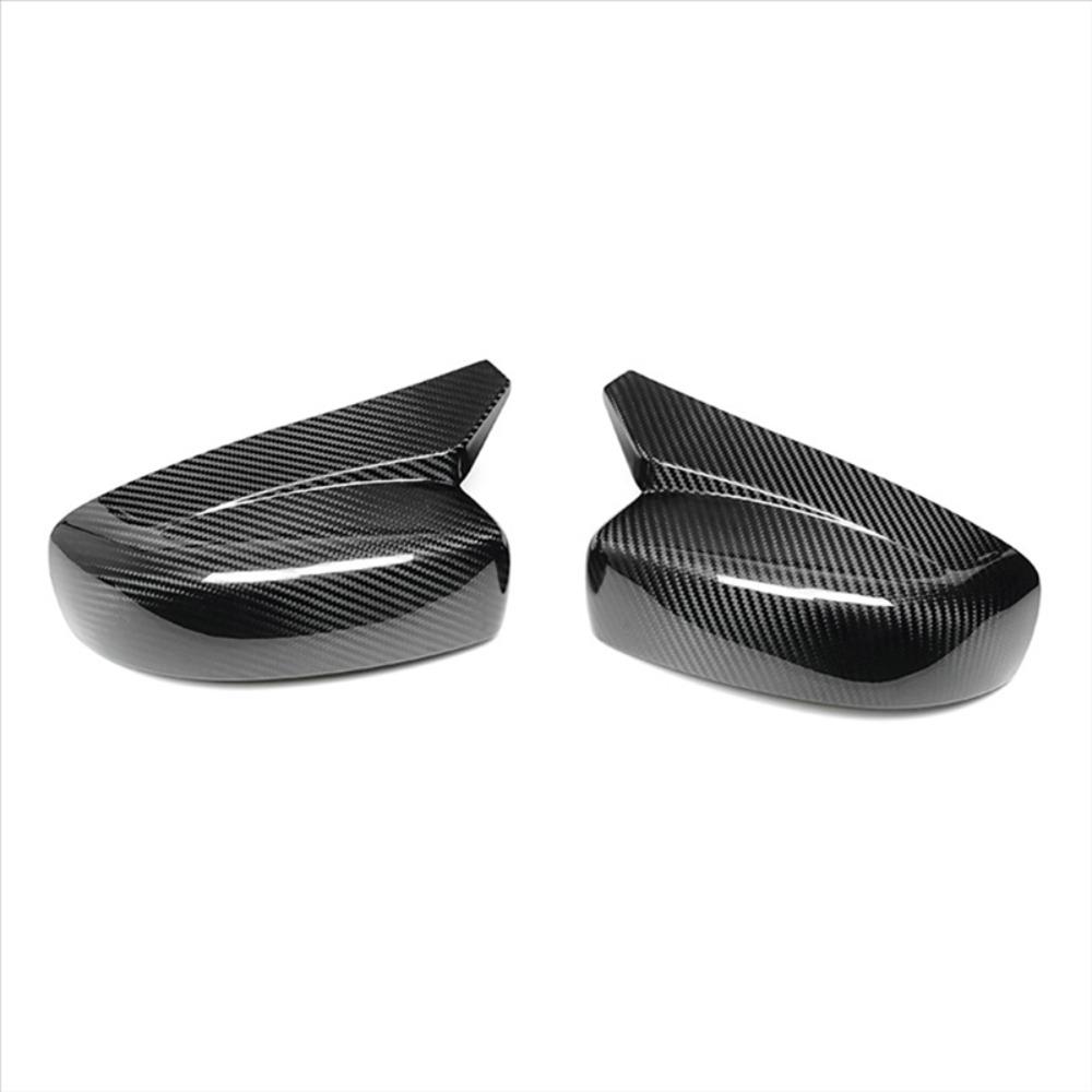 Carbon Fiber Rear View Mirror Cover Rearview Cap Wing Side For Infiniti G25 G35 G37 2007-2014 Car Exterior Accessories Auto Trim