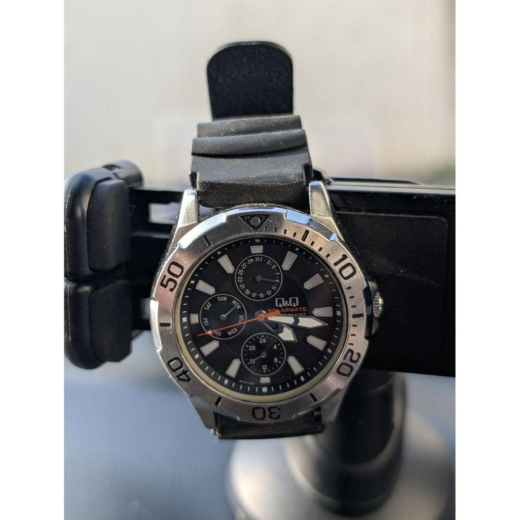 Used Citizen Q&Q Solarmate Chronograph