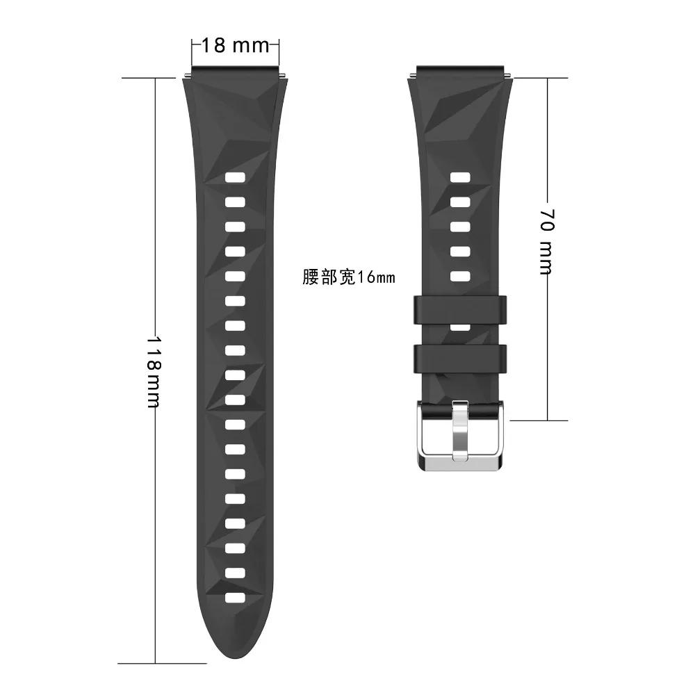 Silicone Strap Case for Huawei Watch GT5 Pro 42MM Watchband Sport Bracelet Wristband Fitness Bracelet Replacement Accessories