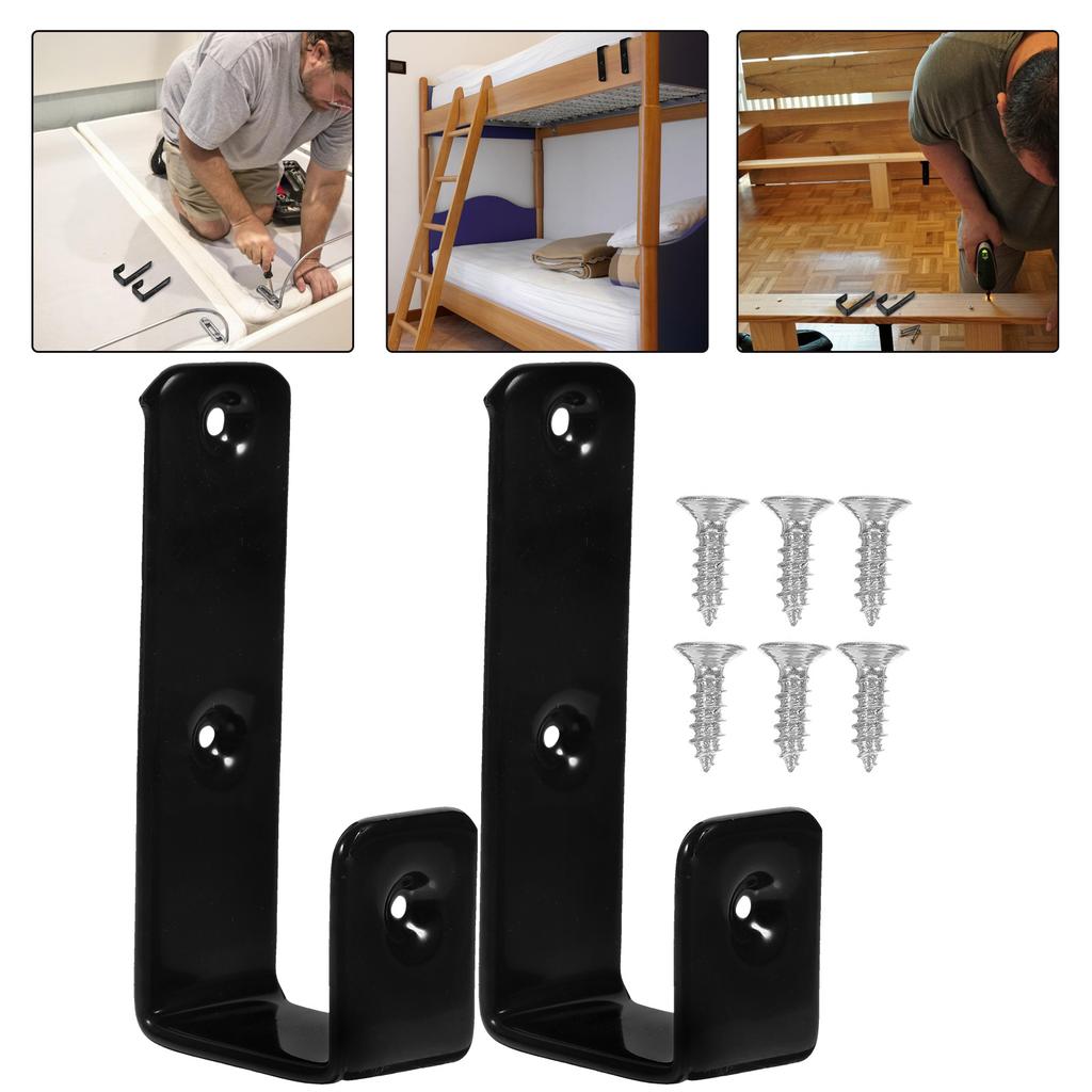 1 Zestaw Zapakowanych Haczyków Akcesoria do Drabinki Łóżka Piętrowego Uchwyt Artykuły Sypialniane Plastikowy Haczyk na Drążek Wieszaki Wielofunkcyjne Przechowywanie w Domu