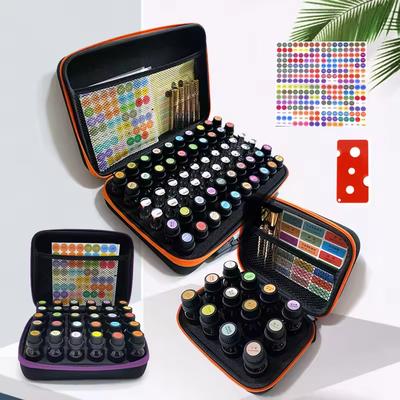 Bolsa de Almacenamiento para Aceites Esenciales Doterra de 15/30 Compartimentos Maletín Portátil para Viaje Estuche para Aceites Esenciales Organizador Portabotellas de Perfume