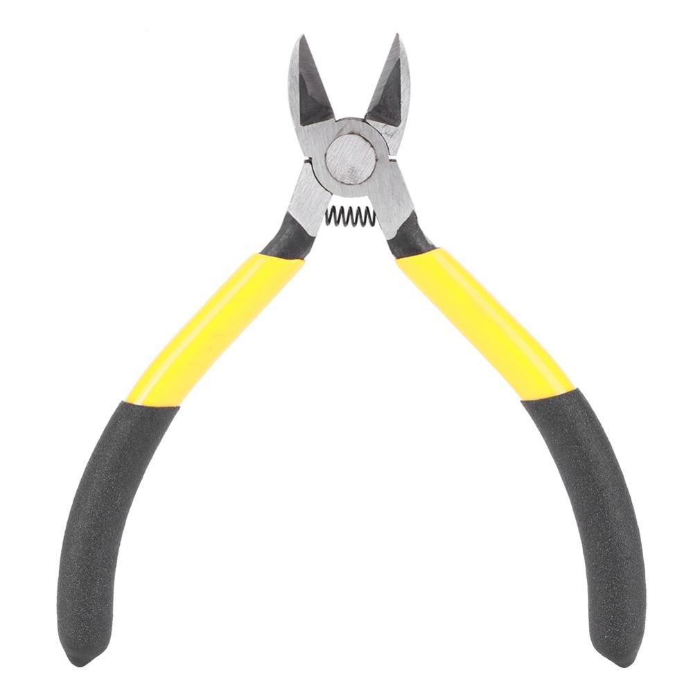 Non-Slip Handle Diagonal Plier Heat Treatment Jaws Diagonal Cutter Side Cutter Plastic Wire