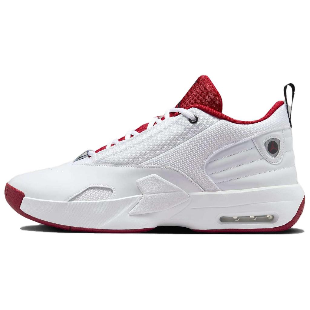 Air Jordan Max Aura 6 Hvit Gym Rød Herre Sneakers Svart FQ8298-106