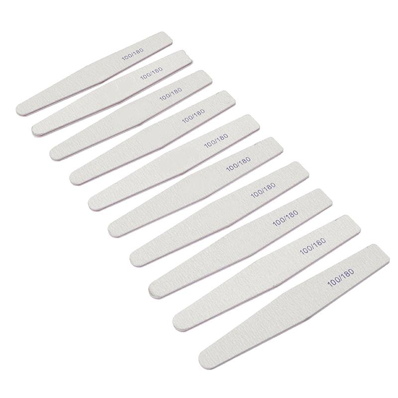 10Pcs/Set Diamond Nail File Nail Polisher Nail Remover Polishing Strip Nail File