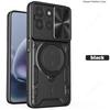 Rotate Slide Lens Armor Funda for Motorola Moto G67 Power 5G India Case for Motorola G67 Power 5G Case Magnetic Ring Stand Cover