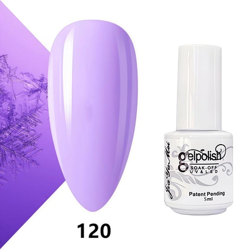 GELPOLISH Nail Art Set: Base, Top Coat, Transparent & White Gel Polishes