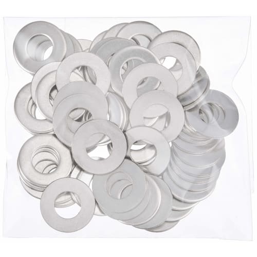 [M8 (8.5mm) Outer Diameter 18mm Thickness 1.2mm] SUS304 Stainless Steel Flat Washers, Pack of 70