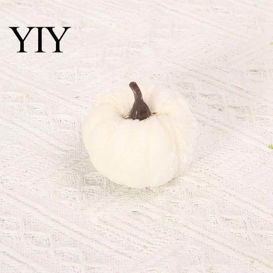Plush Pumpkin Decor for Fall 20 PCS Velvet Decorative Ornaments, Multi-Color Artificial Harvest Pumpkins Home Mantel Table Shelf, Farmhouse