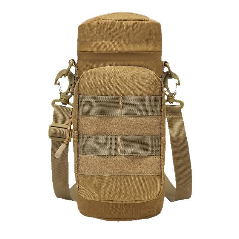 Multi-Functional Water Bottle Pouch Fishing Hiking Cycling Outdoor Sports Waist Bag Oxford Fabric