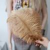 Ostrich Feathers 30-35Cm Wedding Road Guide Table Flower Ornament Ostrich Hair Decorative Clothing Accessories Diy