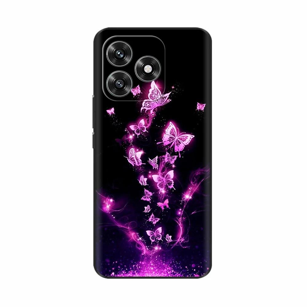 For Honor X5c Plus Case Luxury Painted Back Cover Soft Silicone Case For Honor X5c Plus X5 C Plus Proective Phone Cases Fundas