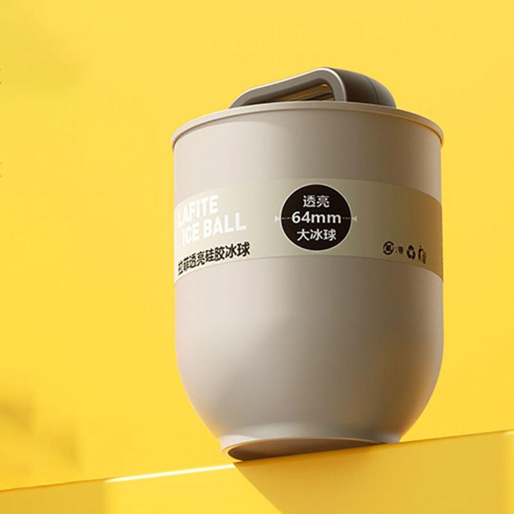 Large Size Clear Whiskey Ice Ball Mold Silicone Ball Ice Tray Bar Tool Ice Ball Maker  Club