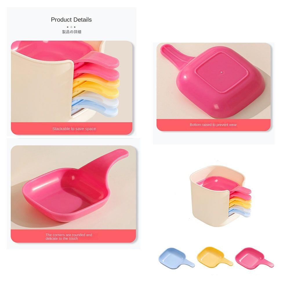 With Handle Dipping Sauce Dish Dopamine Sauce Plates Creative Seasoning Dish Set  Soy Sauce