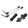 Road Bike Rim Brake Hubs 4 Bearing with CNC Aluminum Alloy Quick Release Lever for 8 to 12 Speed Flywheel