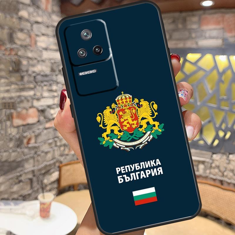 Bulgaria Passport Flag Map Case For Xiaomi 14 Ultra 15 13 11T 12T 13T 14T Pro POCO X3 X5 X6 X7 Pro M6 F5 F6 Pro Cover