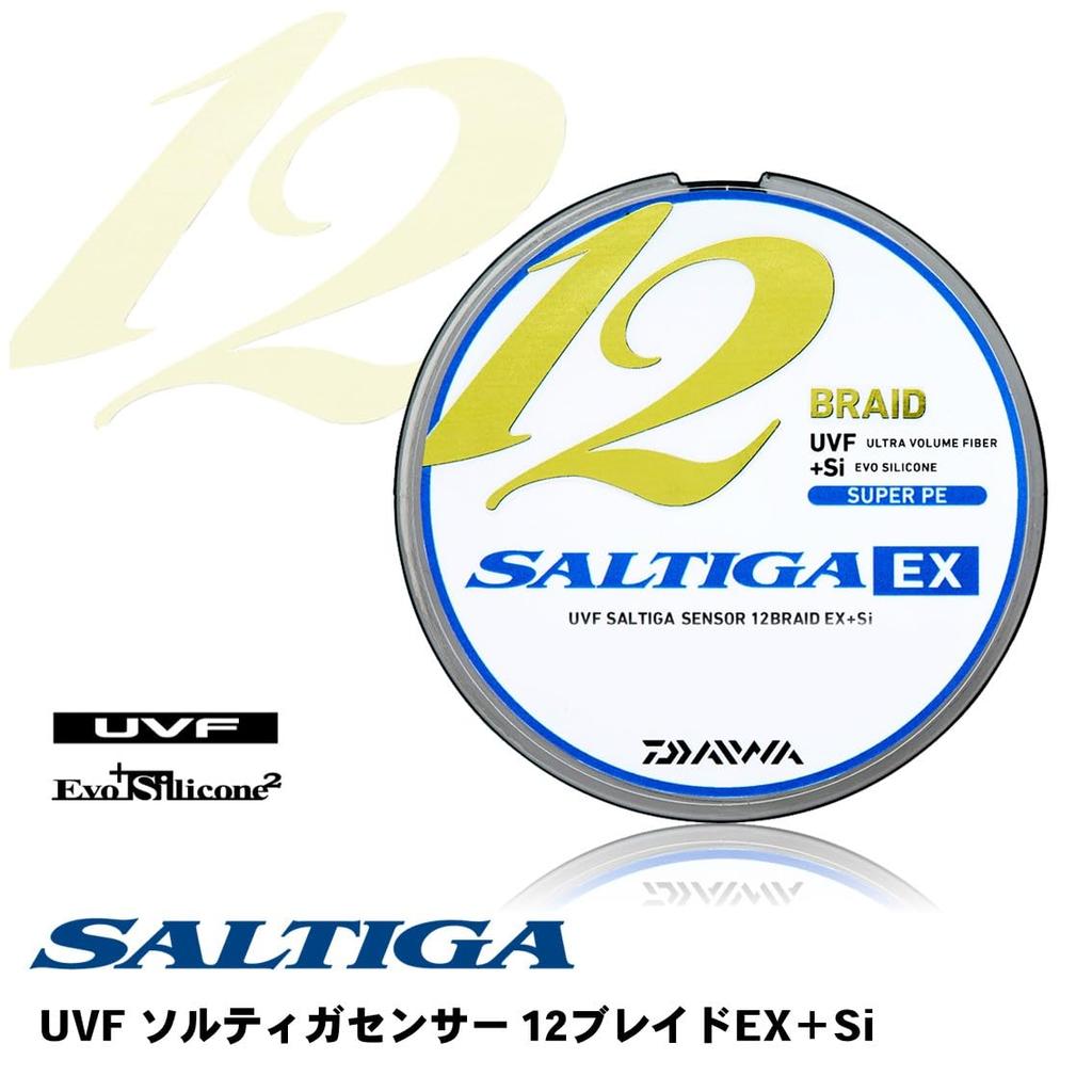 Daiwa UVF Saltiga Sensor PE 5 Colors Color X12EX+Si Line, 1.5, 300m, (with Markings)