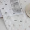 TEMU Translucent Chiffon Butterfly Floral Curtains for Bay Windows & Living Rooms