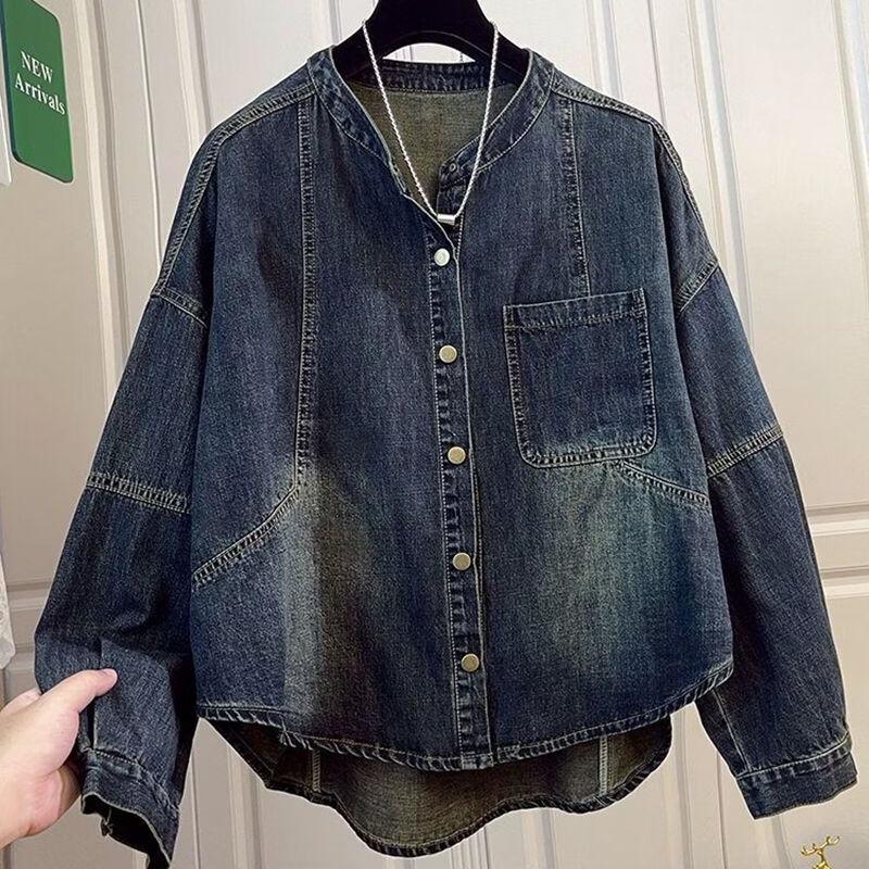 Vintage Casual Women's Denim Jacket
