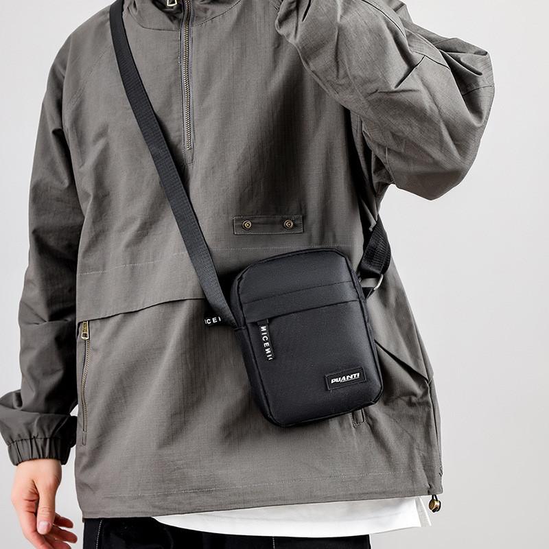 Mens Nylon Crossbody Bag With Lightweight Design For Daily Use