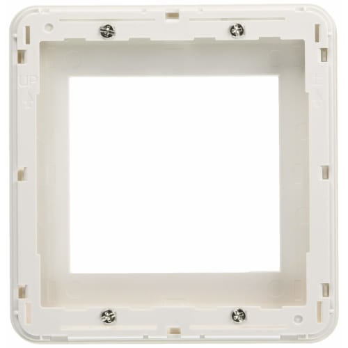 Panasonic Cosmo Series Wide 21 Outlet Plate for 2 Connecting Holes White WTF7500W