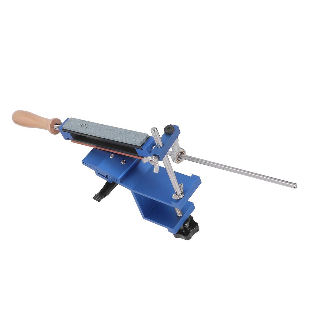 Fixed Angle Knife Sharpener Home Use Professional Quick Clip Knife Sharpening Kit with 6 Whetstones