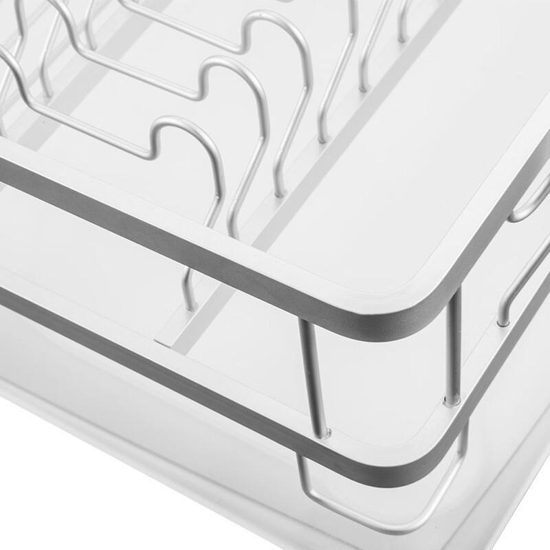 Nordic Style Foldable Aluminum Dish Drying Rack