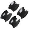 Door Handle Bowl Cup Out Cover Trim For - Honda Civic Carbon Fiber 8pcs