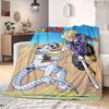 Sleep Dragon Ball Print Blanket Warm Comfortable Flannel Blanket Suitable for Bedrooms,Sofas,Beds,Chairs,Picnics,Travel