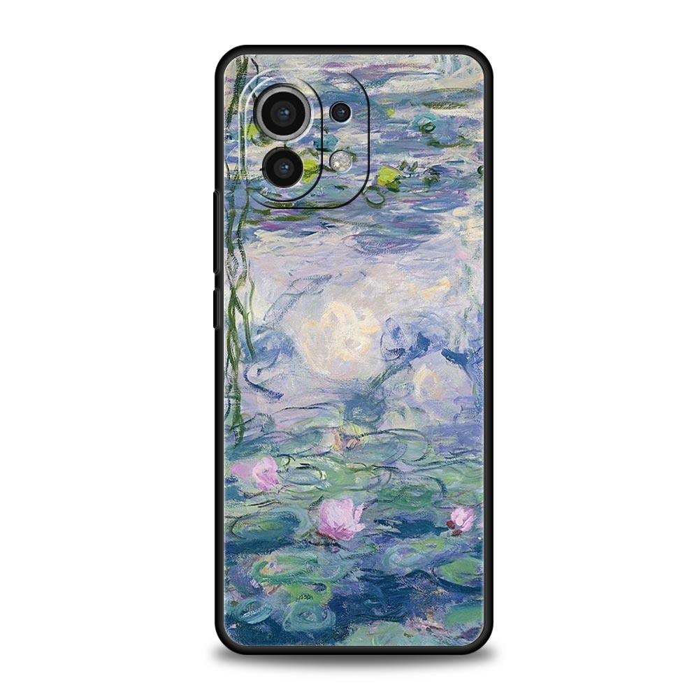 Claude Monet Impressionismus Handyhülle Für Xiaomi 13 12 11 Lite 12T 11T 10T 9T Mi Poco X5 M4 M3 X4 X3 Pro F5 F4 F3 GT 5G Cover