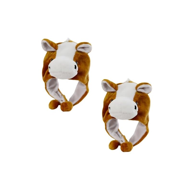 Luvian 2026 Limited Edition Horse Headgear, Winter Animal Hat, Horse Cap, Kigurumi, 2026 Year of the Horse, Christmas Costume, Perfect for New Year's