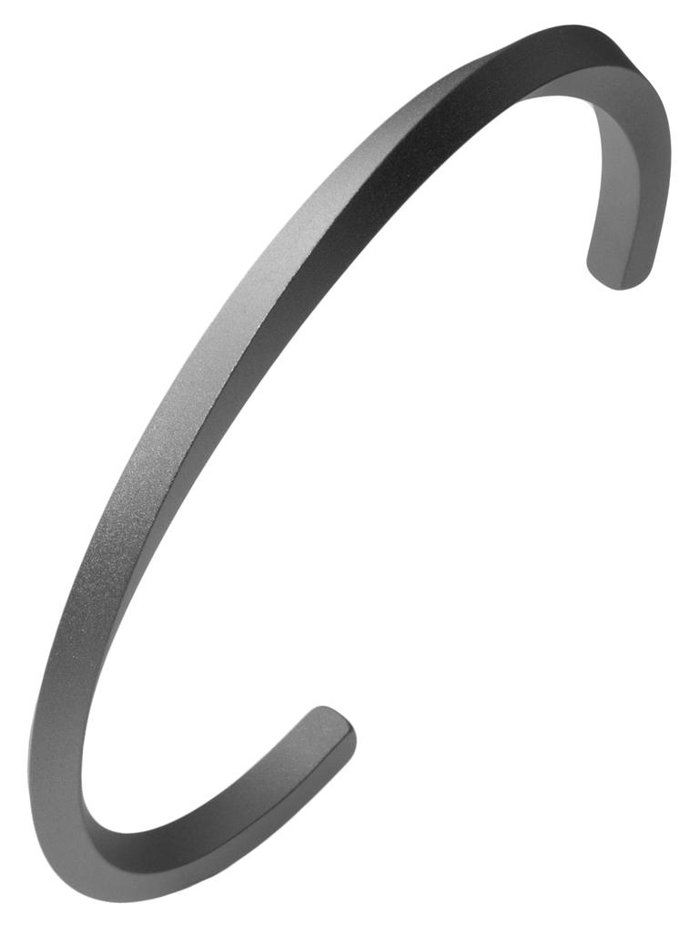 TAVARAT Twisted Brass Made in Size Men's Bangle, Japan, Unisex, Tps-175 (Black, M)