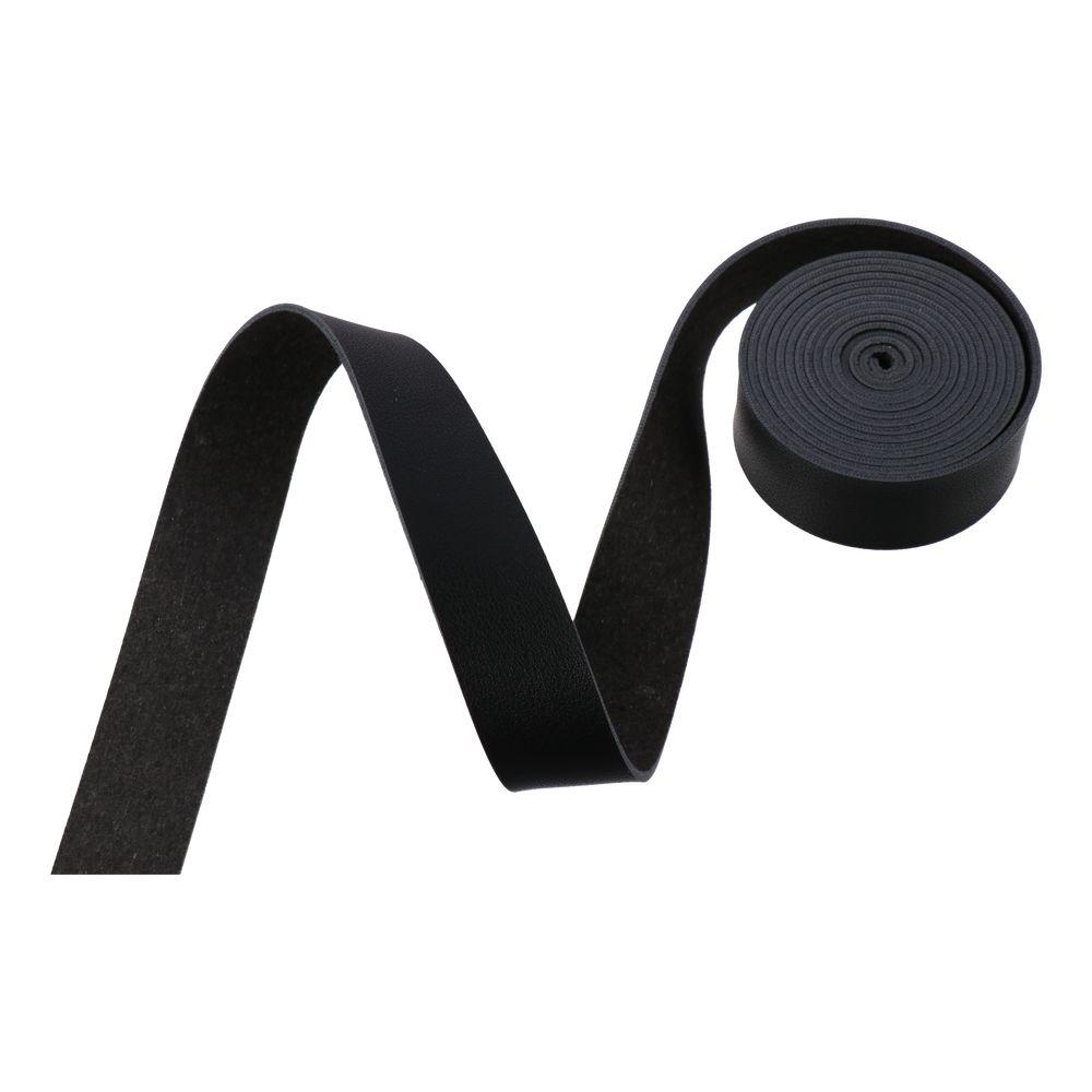 Black Black Leather Strip 1 Inch Wide Soft Leather Leather Projects Leather Belt Strips  DIY Craft