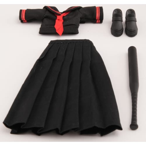 

HAMRETHYPPZ Cute Set, Male and Female Clothing 1/12 Scale, Casual Set, Size 1/12 Scale, Dress Up Your Scale Figure with Cute JK Long Skirt, Pleated Sk