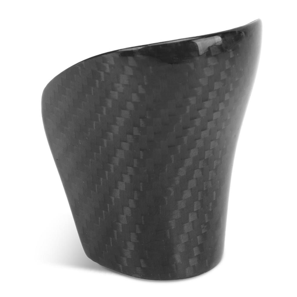 Carbon Fiber Gear Shift Knob Cover Tough Delicate Surface Comfortable Touch Fit For GTR R35 2008‑2015